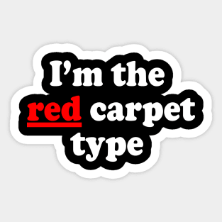 red carpet Sticker